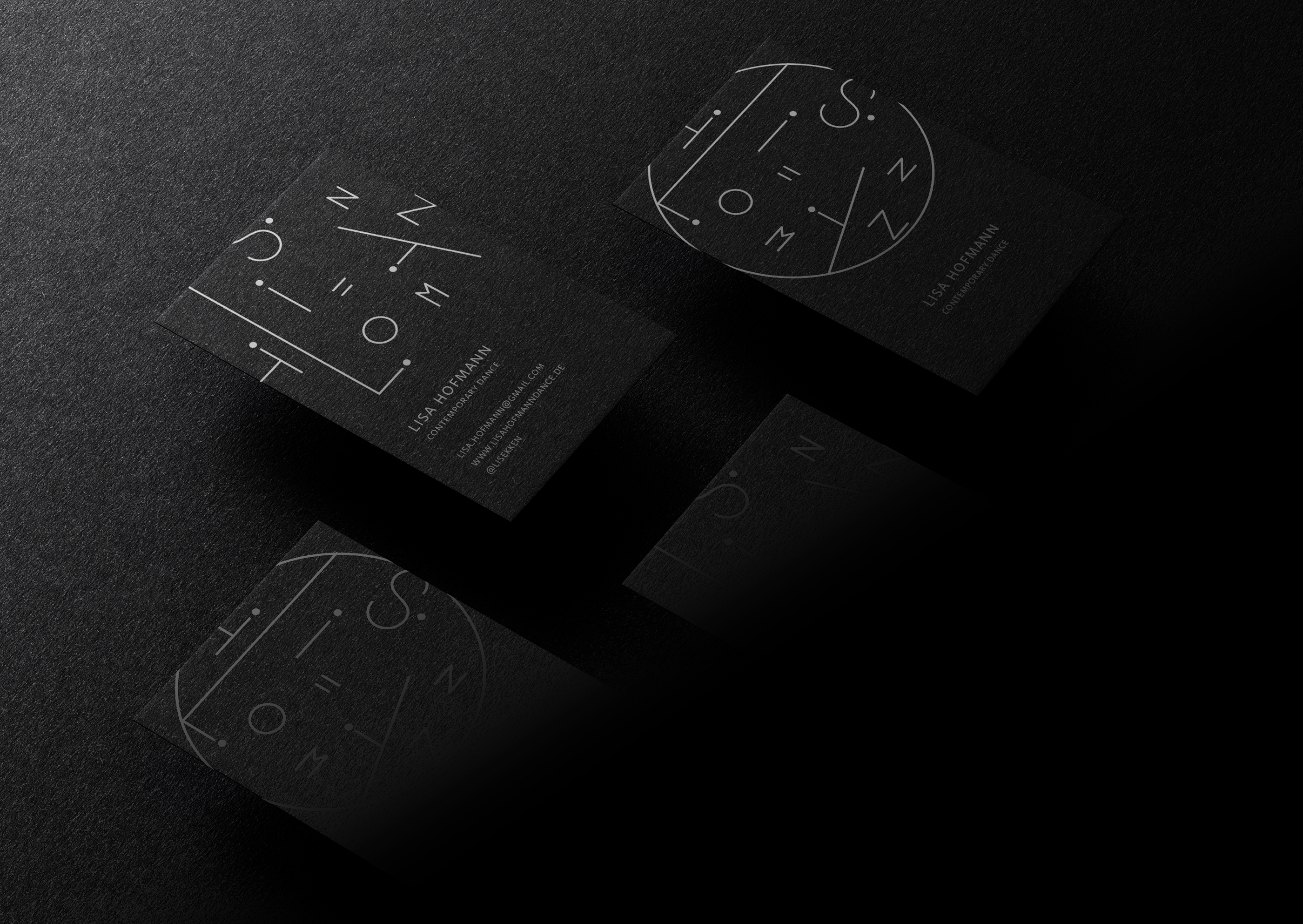 Lisa Hofmann Branding Business Card Design